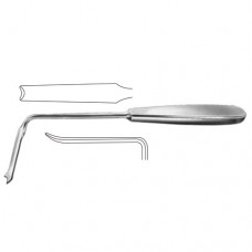 Obwegeser Mandibular Retractor Stainless Steel, 21 cm - 8 1/4" Blade Size 12 x 60 mm